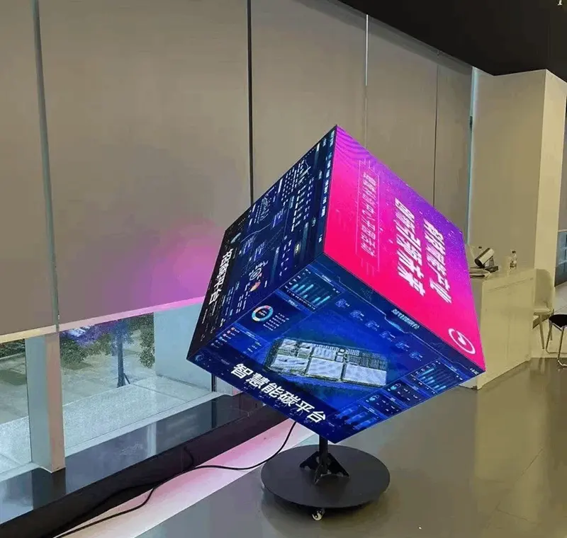 cube-led-corporate -lobbies-entrances