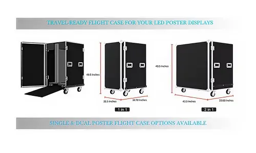 led-display-flight-case